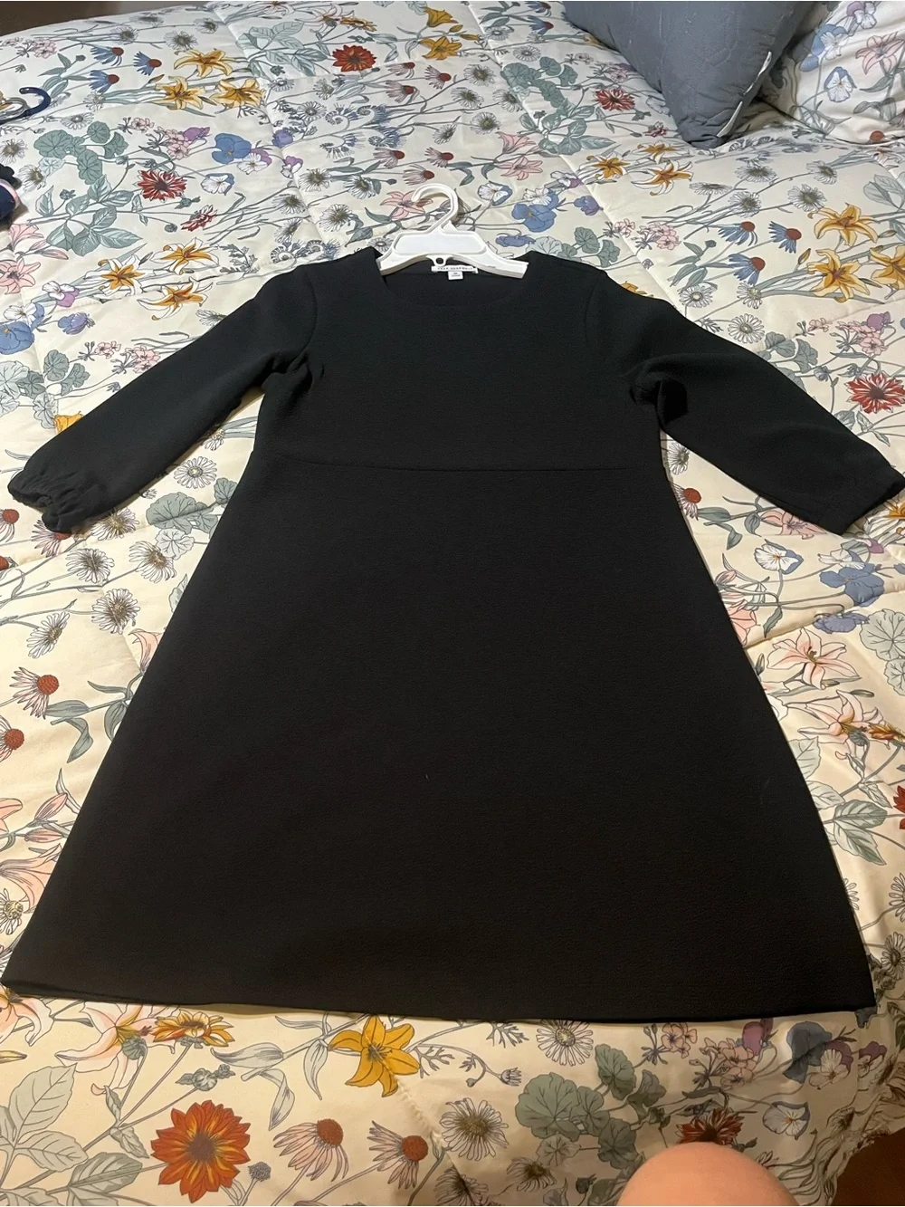 Long sleeve Black Dress
